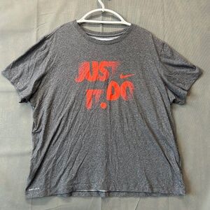 Nike Dri-Fit Mens 'Just DO It' T-Shirt Size 2XL